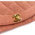 CHANEL VINTAGE DIANA SMALL CHAIN SHOULDER BAG PINK LINEN 90255395 - PURPOSE