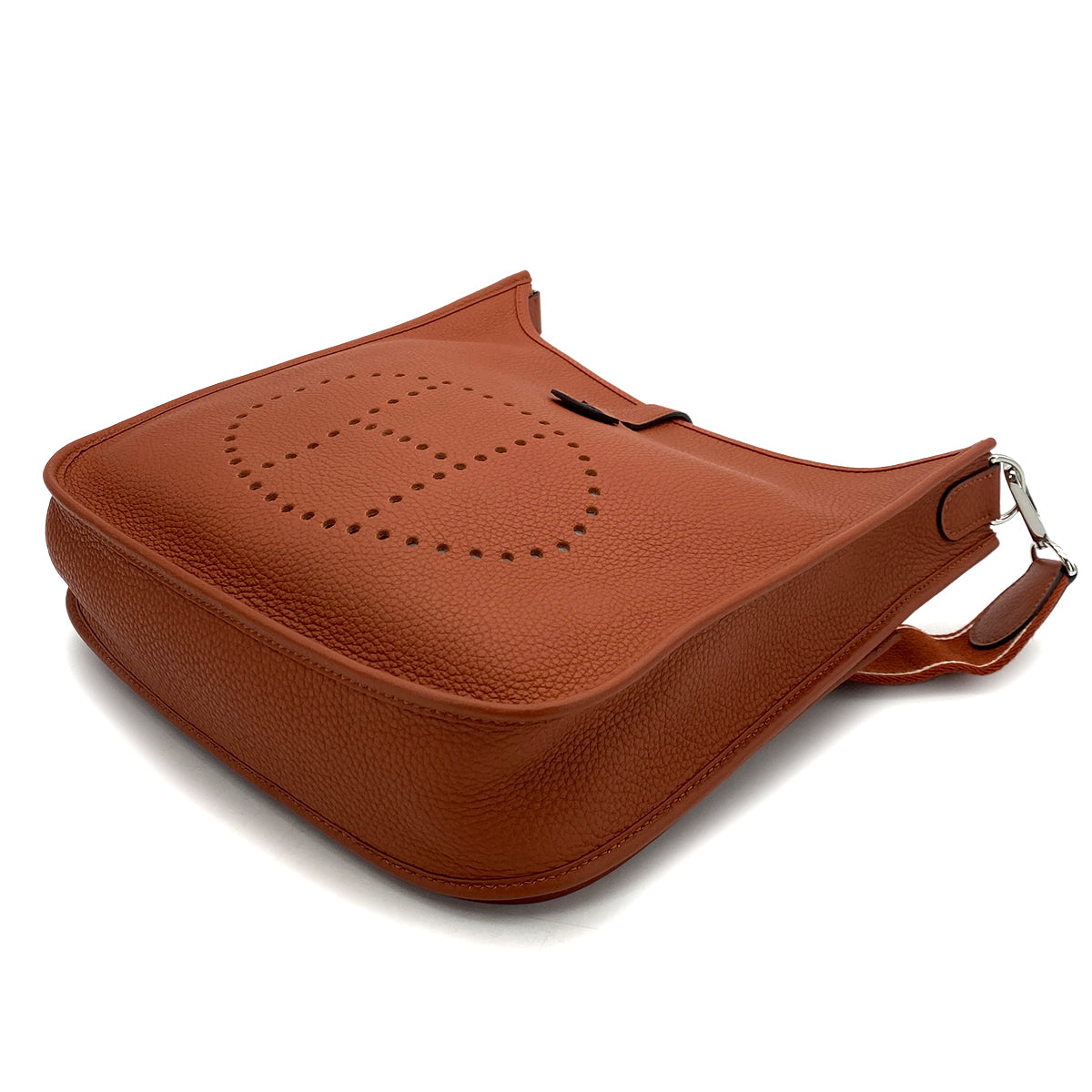 HERMES EVELYNE 3 PM AMAZON CUIVRE TAURILLON CLEMENCE SHOULDER BAG Z 90255673