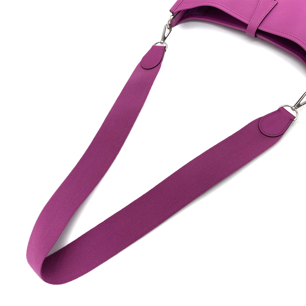 HERMES EVELYNE PM CYCLAMEN EPSOM SHOULDER BAG □I 90255679