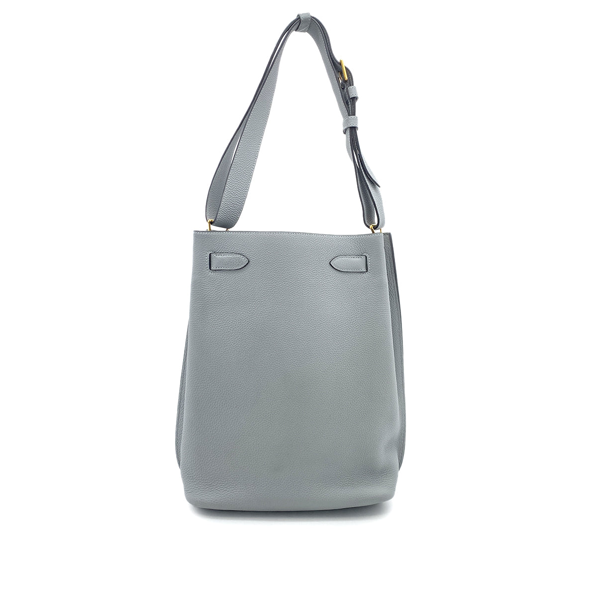 HERMES SO KELLY 22 BLUE GLACIER TOGO SHOULDER BAG T GHW 90255737