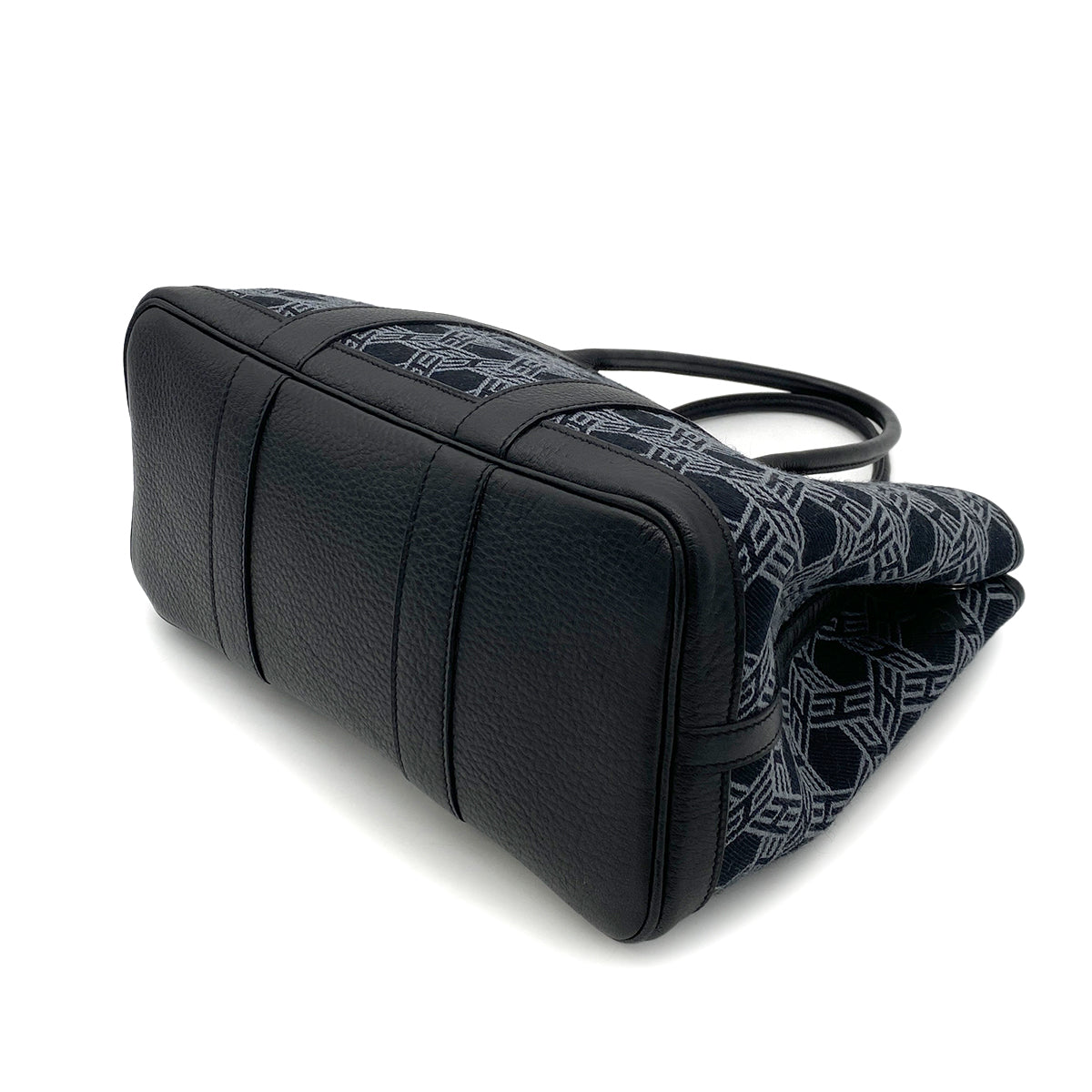 HERMES GARDEN PARTY TPM NAVY TOILE SO H TOTE BAG □K 90255765