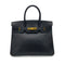 HERMES BIRKIN 30 BLACK ARDENNES HAND BAG □E GHW 90255782 - PURPOSE