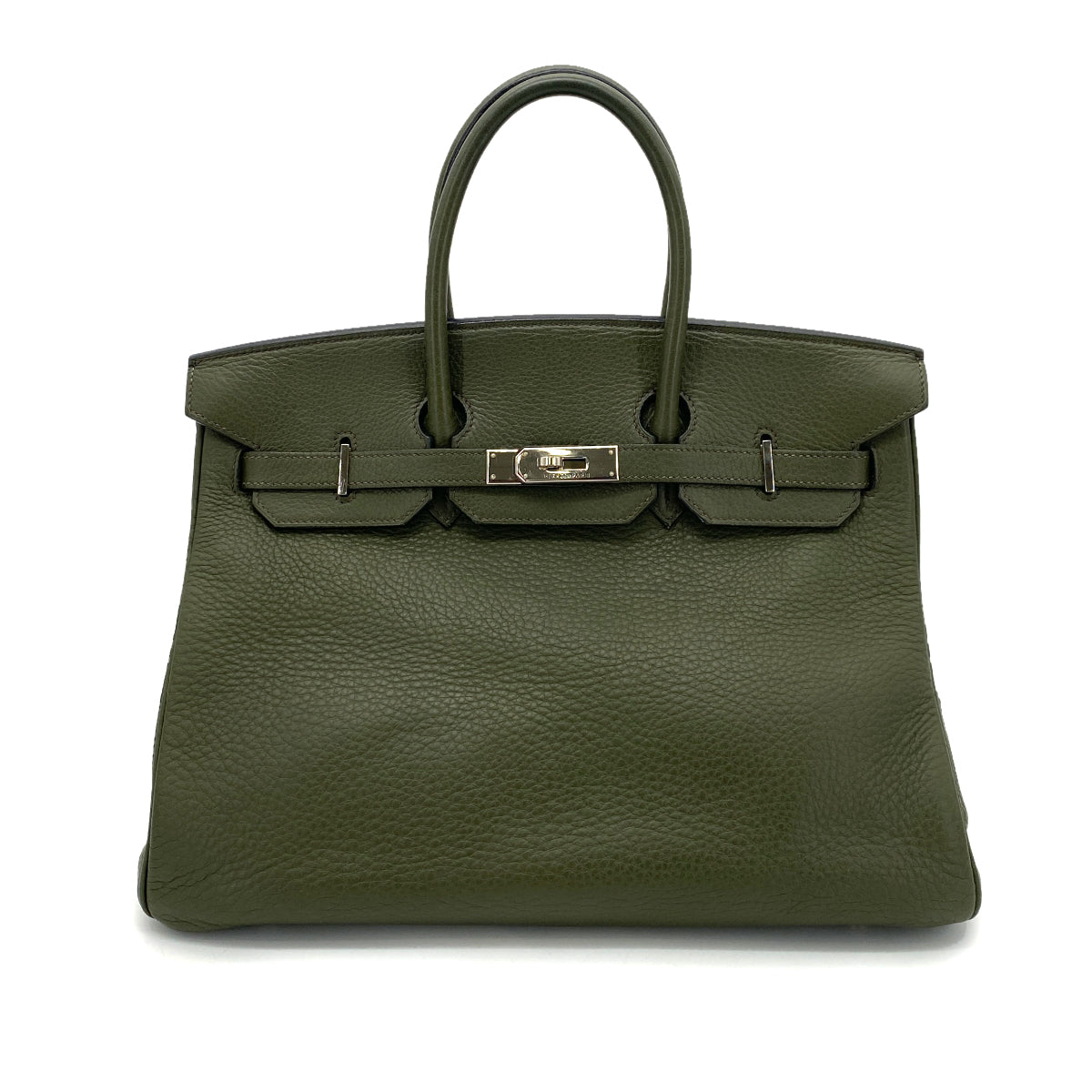 HERMES BIRKIN 35 CANOPEE TAURILLON CLEMENCE HAND BAG □E SHW 90255854