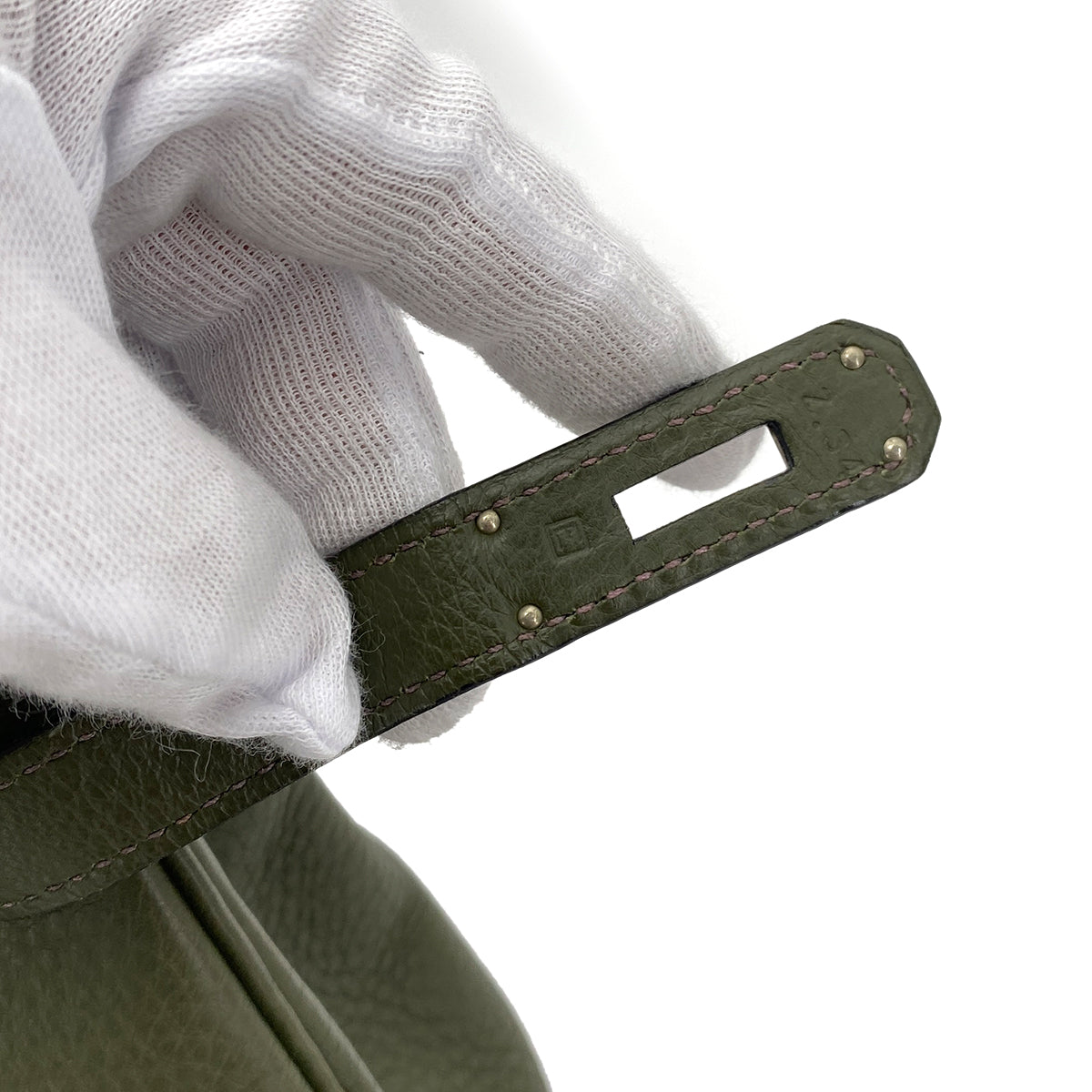 HERMES BIRKIN 35 CANOPEE TAURILLON CLEMENCE HAND BAG □E SHW 90255854