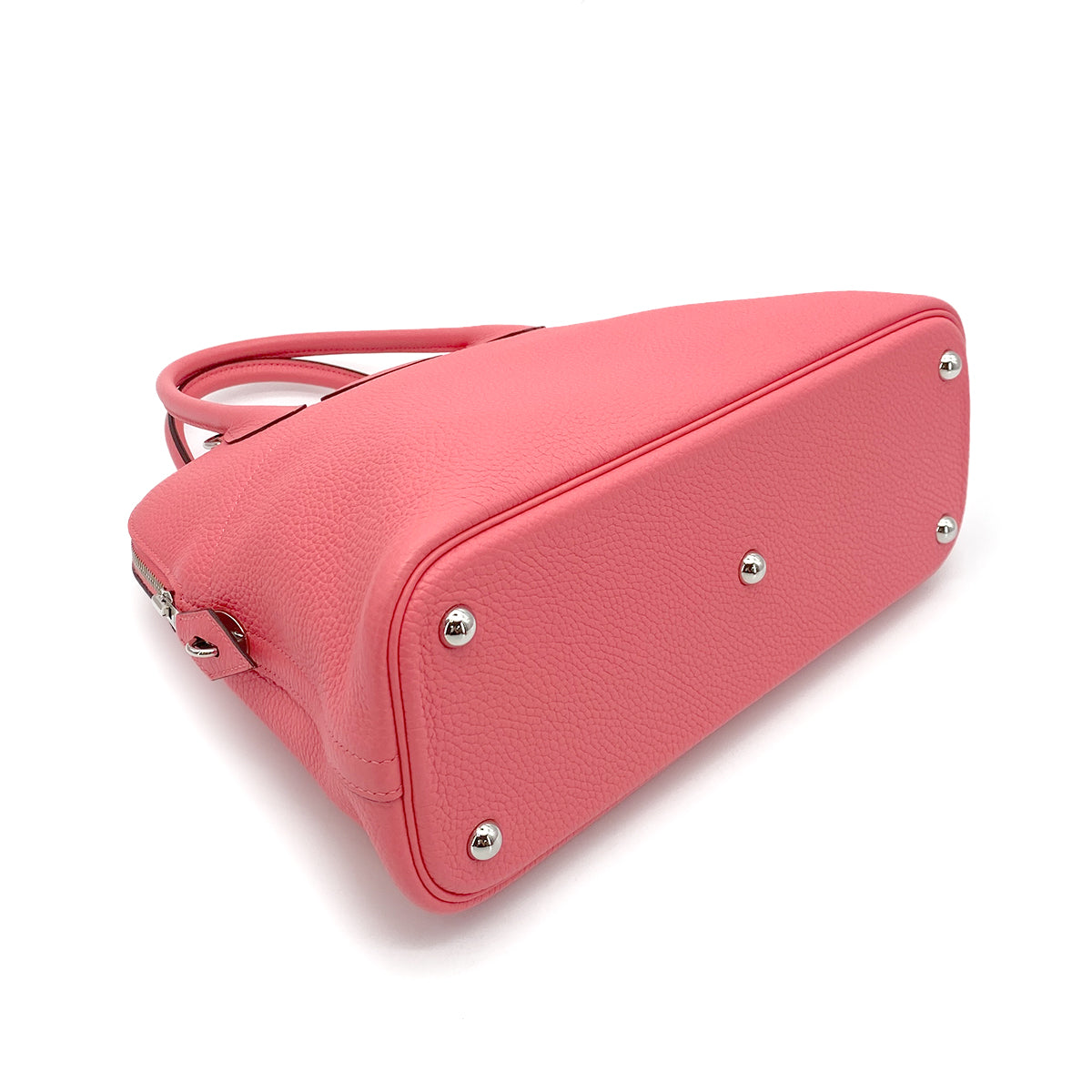 HERMES BOLIDE 31 ROSE AZALEE TAURILLON CLEMENCE HAND SHOULDER BAG Y SHW 90255949