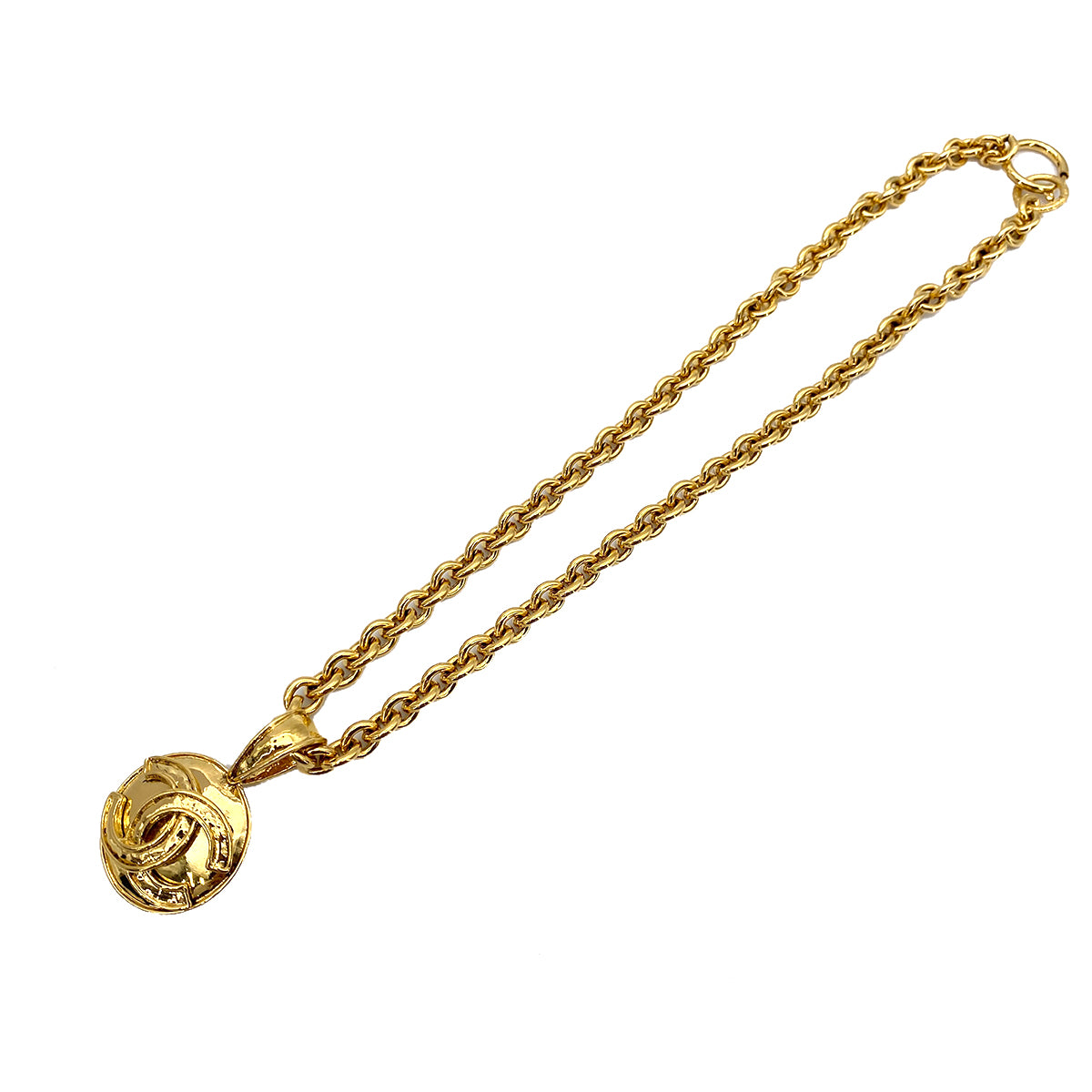 CHANEL VINTAGE NECKLACE COCOMARK ACCESSORY 94P 90255958