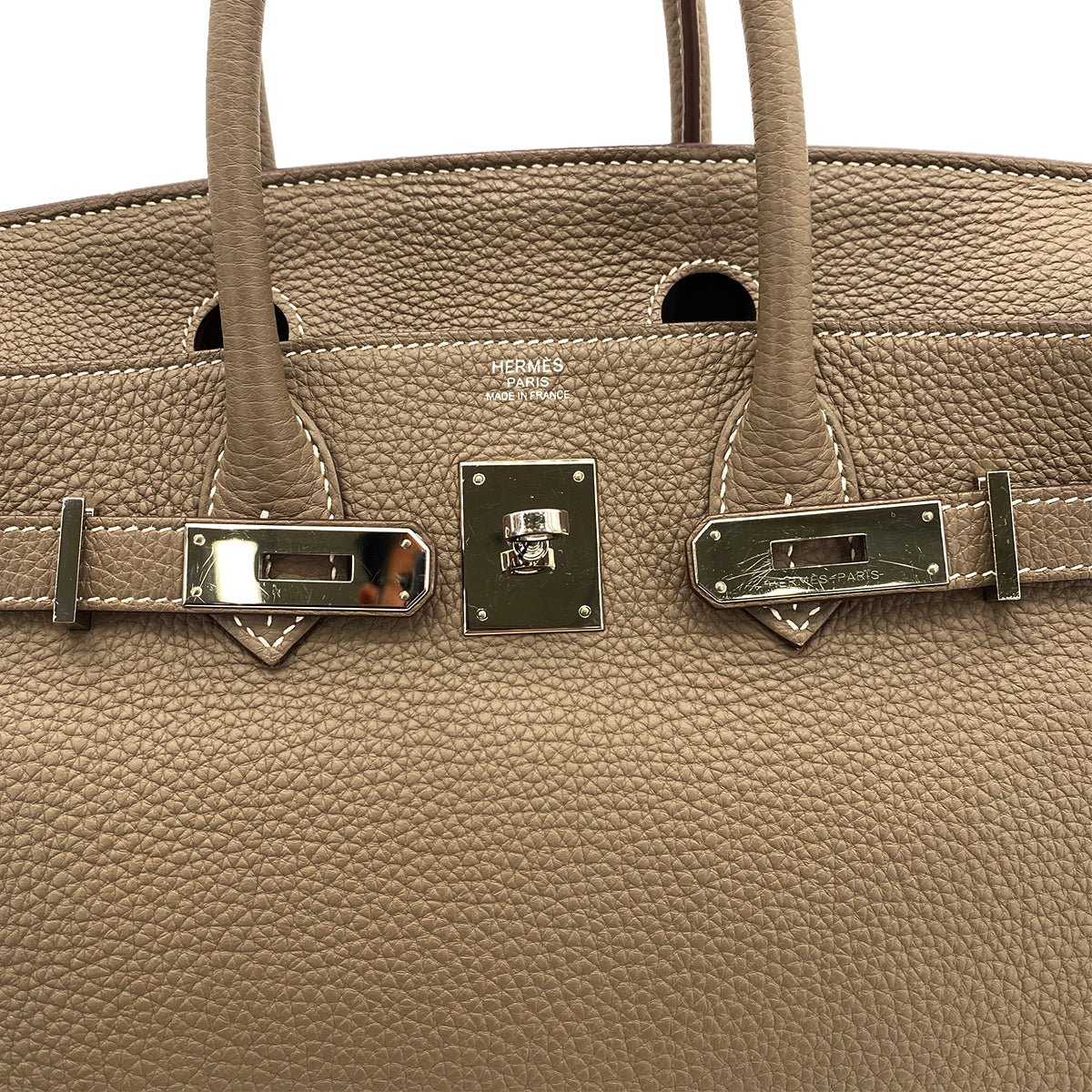 HERMES BIRKIN 30 ETOUPE TOGO HAND BAG A SHW 90256426