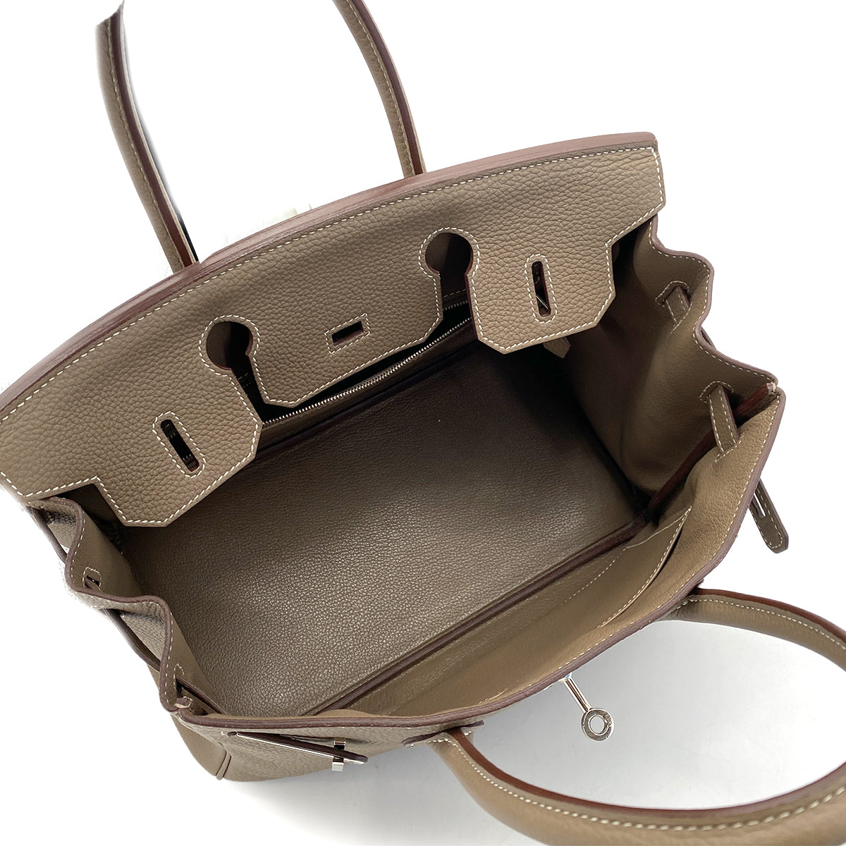 HERMES BIRKIN 30 ETOUPE TOGO HAND BAG A SHW 90256426