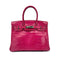 HERMES BIRKIN 30 FUCHSIA CROCODILE NILOTICUS HAND BAG □I SHW 90256428 - PURPOSE