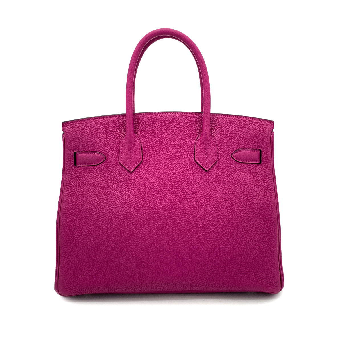 HERMES BIRKIN 30 ROSE PURPLE TOGO HAND BAG D SHW 90256462