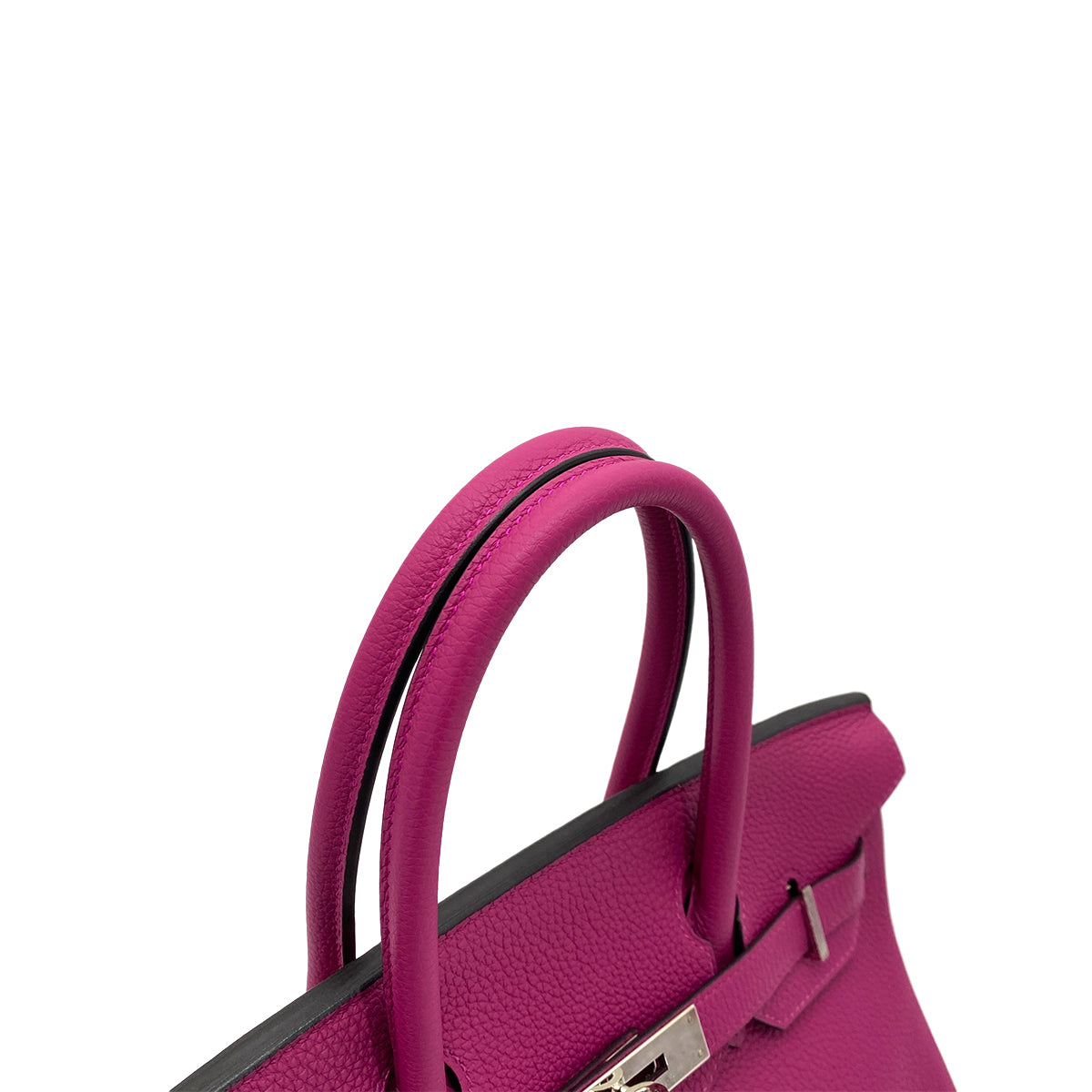 HERMES BIRKIN 30 ROSE PURPLE TOGO HAND BAG D SHW 90256462