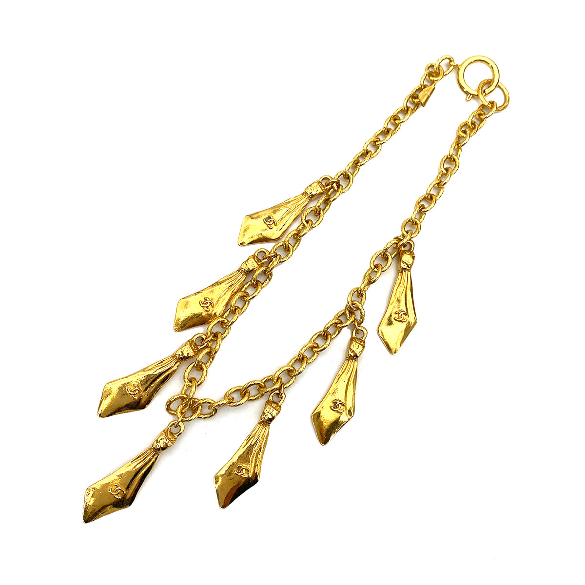 CHANEL VINTAGE NECKLACE NECKTIE ACCESSORY 94P 90256926