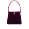 CHANEL VINTAGE HAND BAG BORDEAUX VELOR 90256927 - PURPOSE