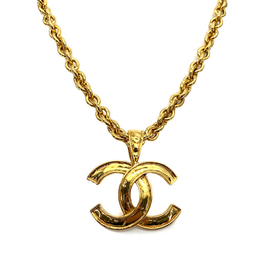 CHANEL VINTAGE NECKLACE COCOMARK ACCESSORY 94P 90256951
