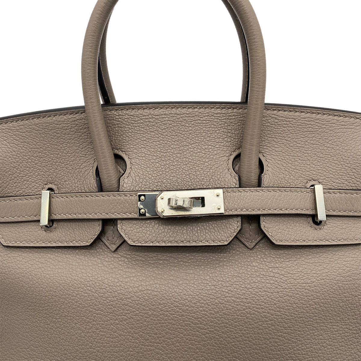 HERMES BIRKIN 25 GRIS ASPHALTE TAURILLON NOVILLO HAND BAG Y SHW 90257310