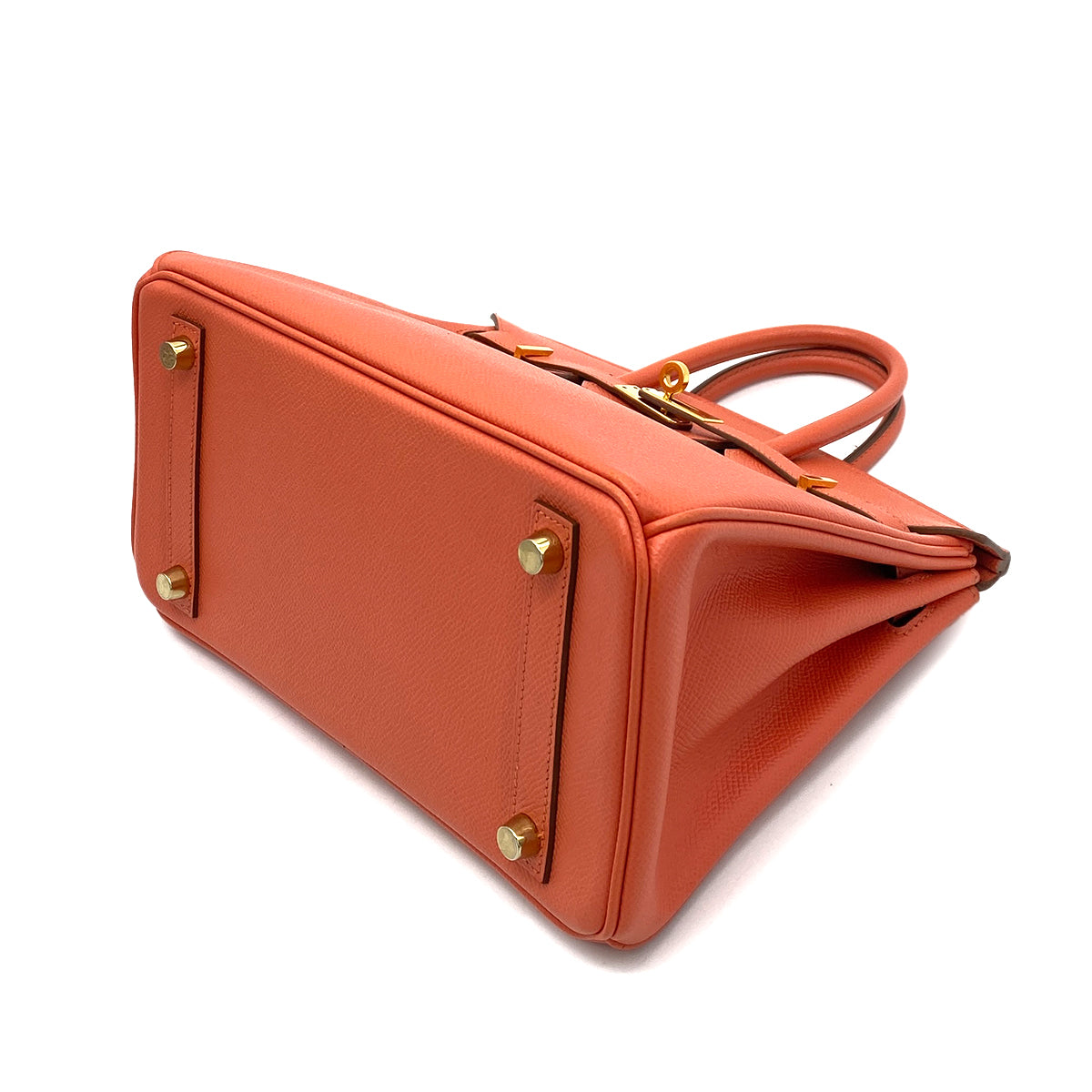 HERMES BIRKIN 25 CREVETTE EPSOM HAND BAG □R GHW 90257436