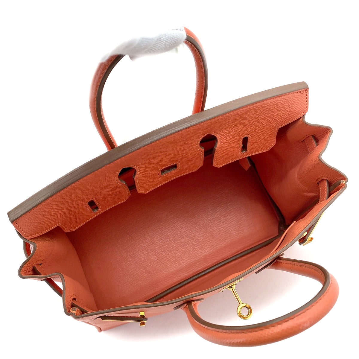 HERMES BIRKIN 25 CREVETTE EPSOM HAND BAG □R GHW 90257436