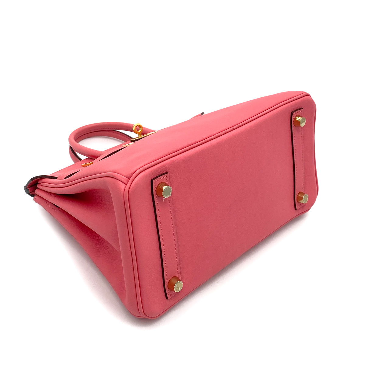 HERMES BIRKIN 25 ROSE AZALEE SWIFT HAND BAG A GHW 90257447