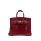 HERMES BIRKIN 25 ROUGE H CROCODILE NILOTICUS HAND BAG □L SHW 90257459 - PURPOSE