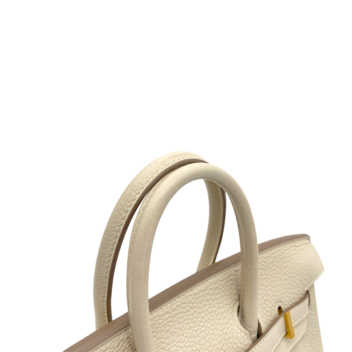 HERMES BIRKIN 25 CRAIE TAURILLON CLEMENCE HAND BAG Y GHW 90258086