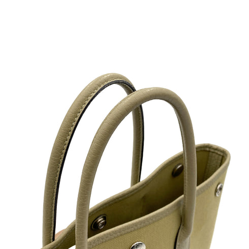 HERMES GARDEN FILE PM TOILE MILITARY KHAKI TOTE SHOULDER BAG Z 90258087 - PURPOSE