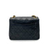 CHANEL VINTAGE MINI SQUARE 17 CHAIN SHOULDER BAG BLACK LAMB SKIN 90258114 - PURPOSE