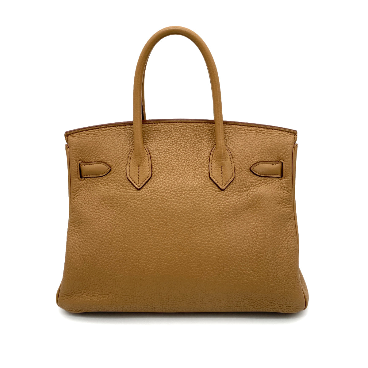 HERMES BIRKIN 30 TABAC CAMEL TOGO HAND BAG □M SHW 90259124