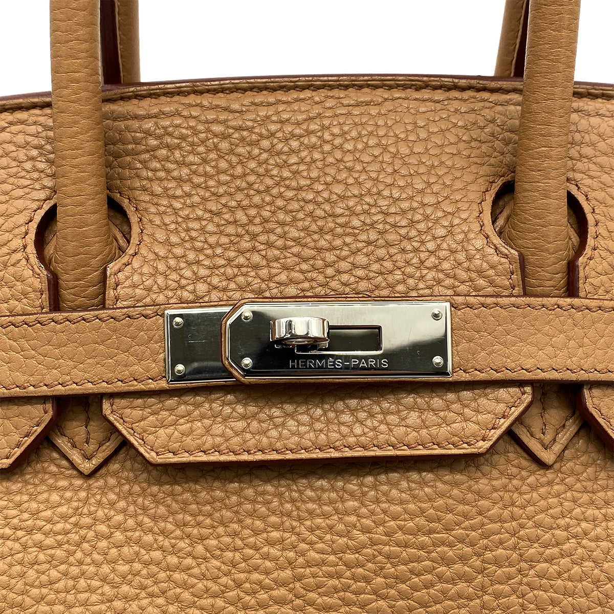 HERMES BIRKIN 30 TABAC CAMEL TOGO HAND BAG □M SHW 90259124