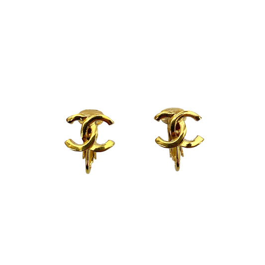 CHANEL VINTAGE EARRINGS COCOMARK ACCESSORY 90258142