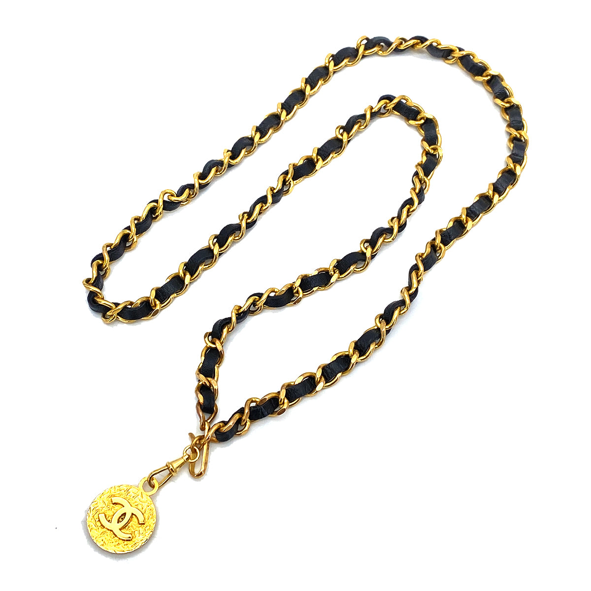 CHAIN BELT LEATHER COCOMARK ACCESSORY 90258178