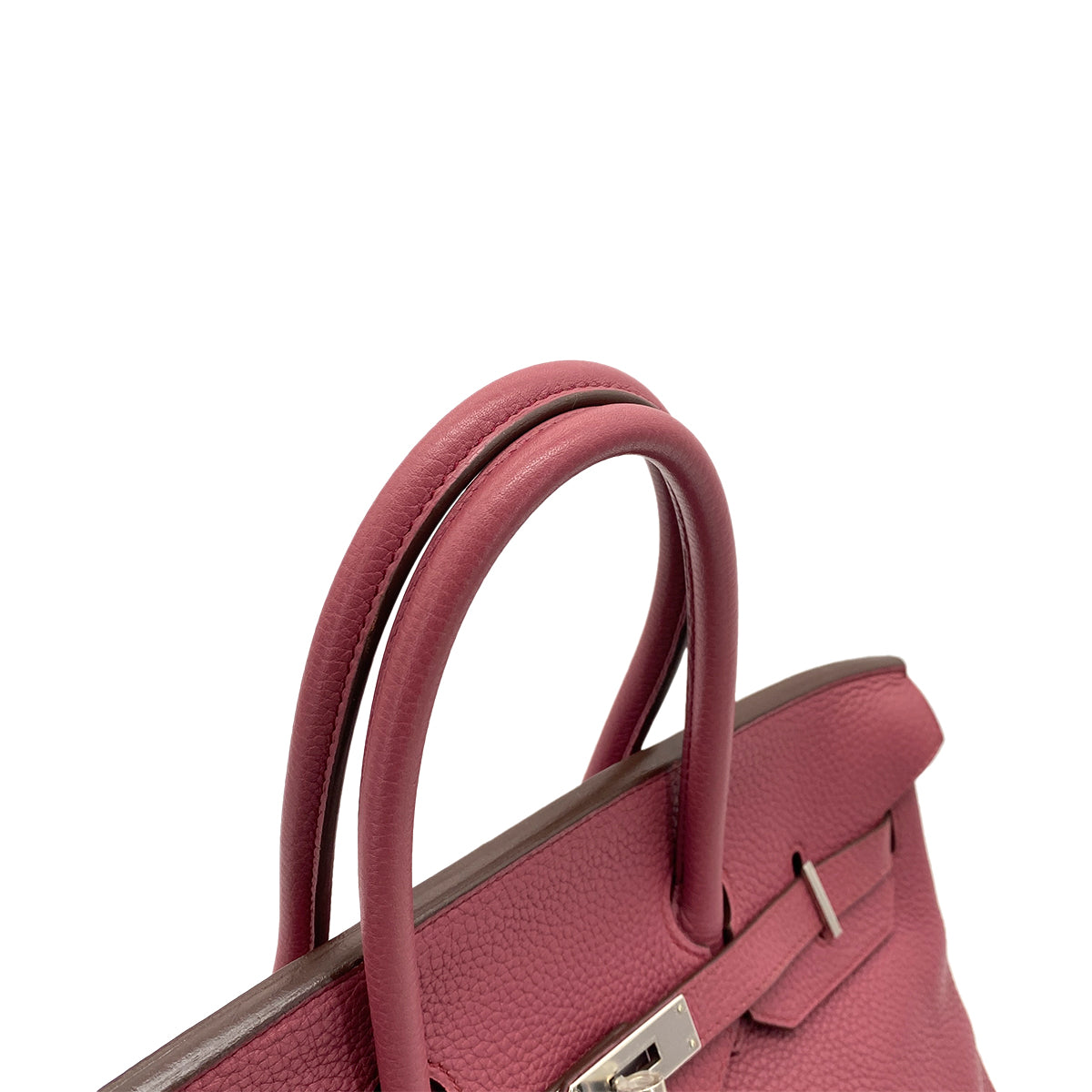 HERMES BIRKIN 35 ROSE WOOD TAURILLON CLEMENCE HAND BAG □O SHW 90258363
