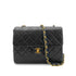 CHANEL VINTAGE MINI SQUARE 20 CHAIN SHOULDER BAG BLACK LAMB SKIN 90258470 - PURPOSE