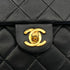 CHANEL VINTAGE MINI SQUARE 20 CHAIN SHOULDER BAG BLACK LAMB SKIN 90258470 - PURPOSE