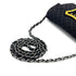 CHANEL VINTAGE MINI CRUISE LINE 2018 CHAIN SHOULDER BAG BLACK CANVAS 90258475 - PURPOSE