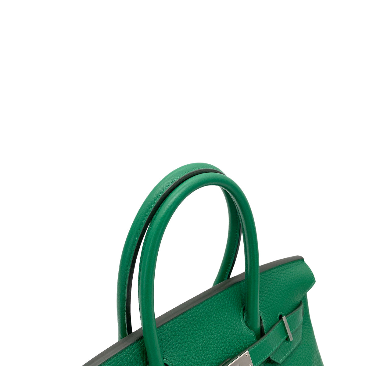 HERMES BIRKIN VERSO 30 VERT VERTIGO VERT FONCE TAURILLON CLEMENCE HAND BAG A SHW 90258480