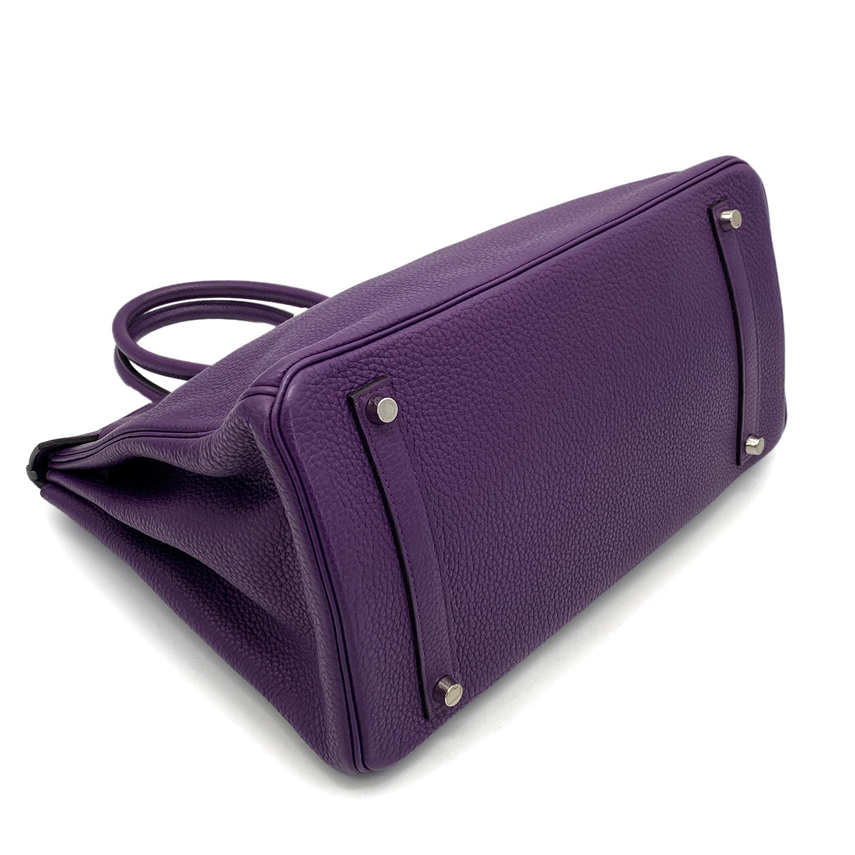 HERMES BIRKIN 35 ULTRA VIOLET TOGO HAND BAG □P SHW 90258481