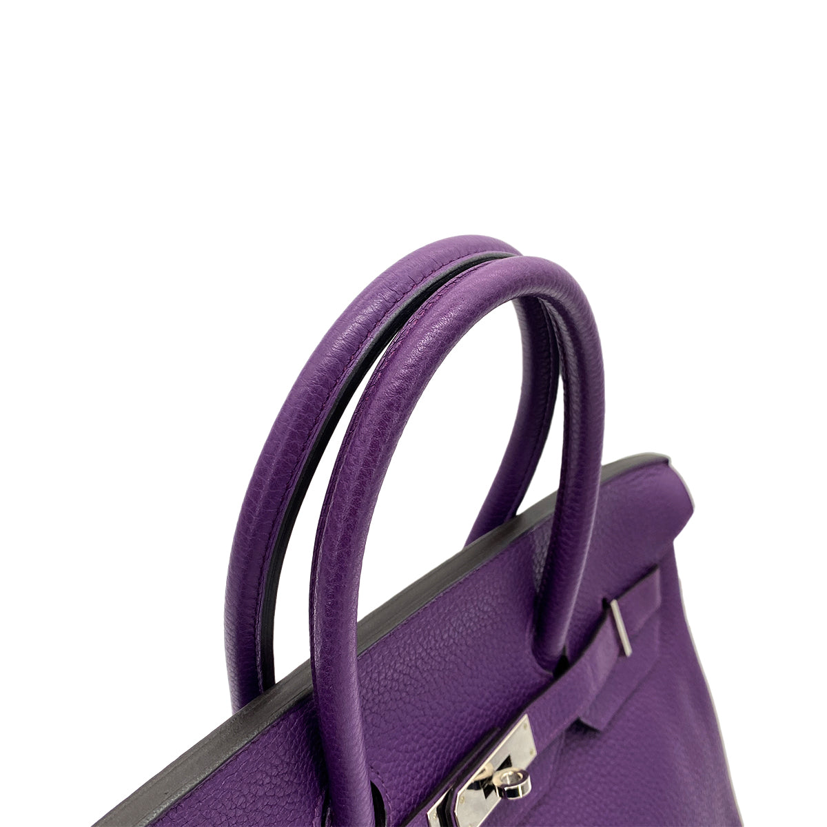 HERMES BIRKIN 35 ULTRA VIOLET TOGO HAND BAG □P SHW 90258481