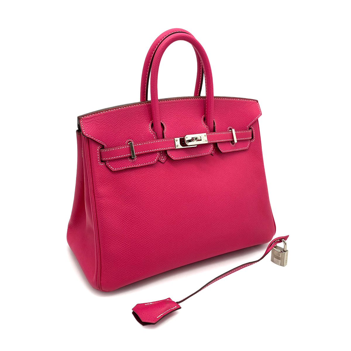 HERMES CANDY BIRKIN 25 ROSE TYRIEN RUBY EPSOM HAND BAG O SHW 90258491