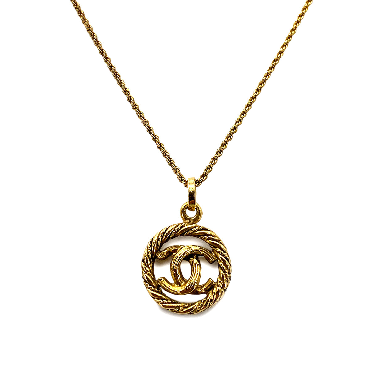 CHANEL VINTAGE NECKLACE COCOMARK ACCESSORY 90258508