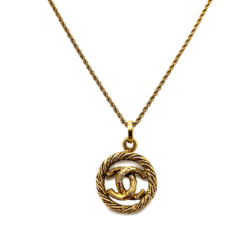 CHANEL VINTAGE NECKLACE COCOMARK ACCESSORY 90258508