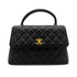 CHANEL VINTAGE MATELASSE HAND BAG BLACK CAVIAR SKIN 90258792 - PURPOSE