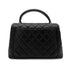 CHANEL VINTAGE MATELASSE HAND BAG BLACK CAVIAR SKIN 90258792 - PURPOSE