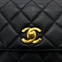 CHANEL VINTAGE MATELASSE HAND BAG BLACK CAVIAR SKIN 90258792 - PURPOSE