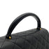 CHANEL VINTAGE MATELASSE HAND BAG BLACK CAVIAR SKIN 90258792 - PURPOSE