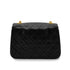 CHANEL VINTAGE BIJOU CHAIN SHOULDER BAG BLACK LAMB SKIN 90258811 - PURPOSE