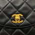 CHANEL VINTAGE BIJOU CHAIN SHOULDER BAG BLACK LAMB SKIN 90258811 - PURPOSE