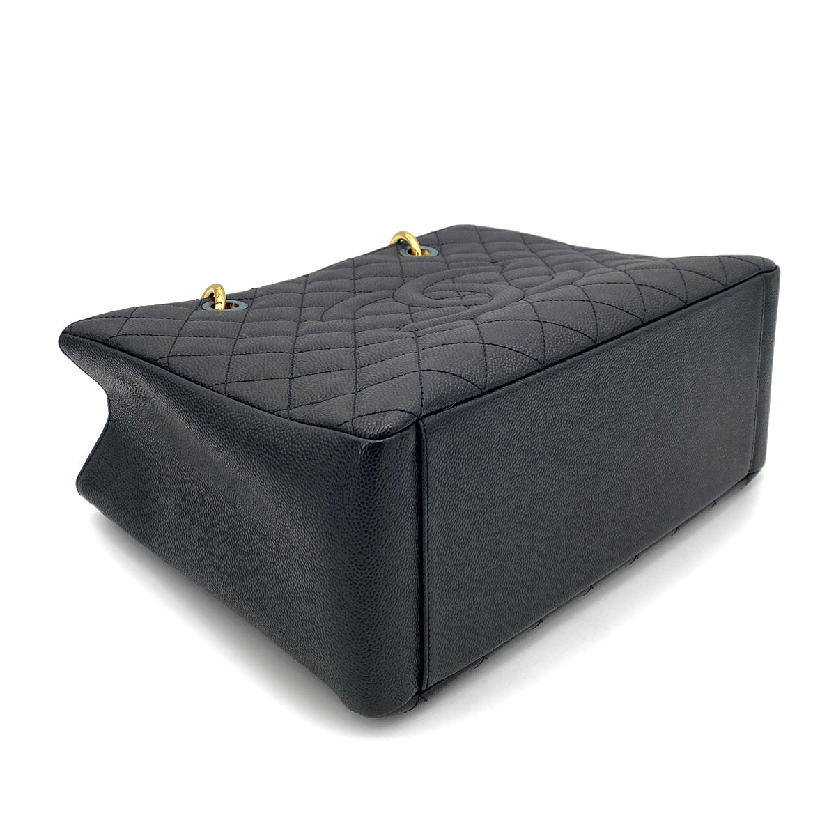 CHANEL GST TOTE BAG BLACK CAVIAR SKIN 90258813