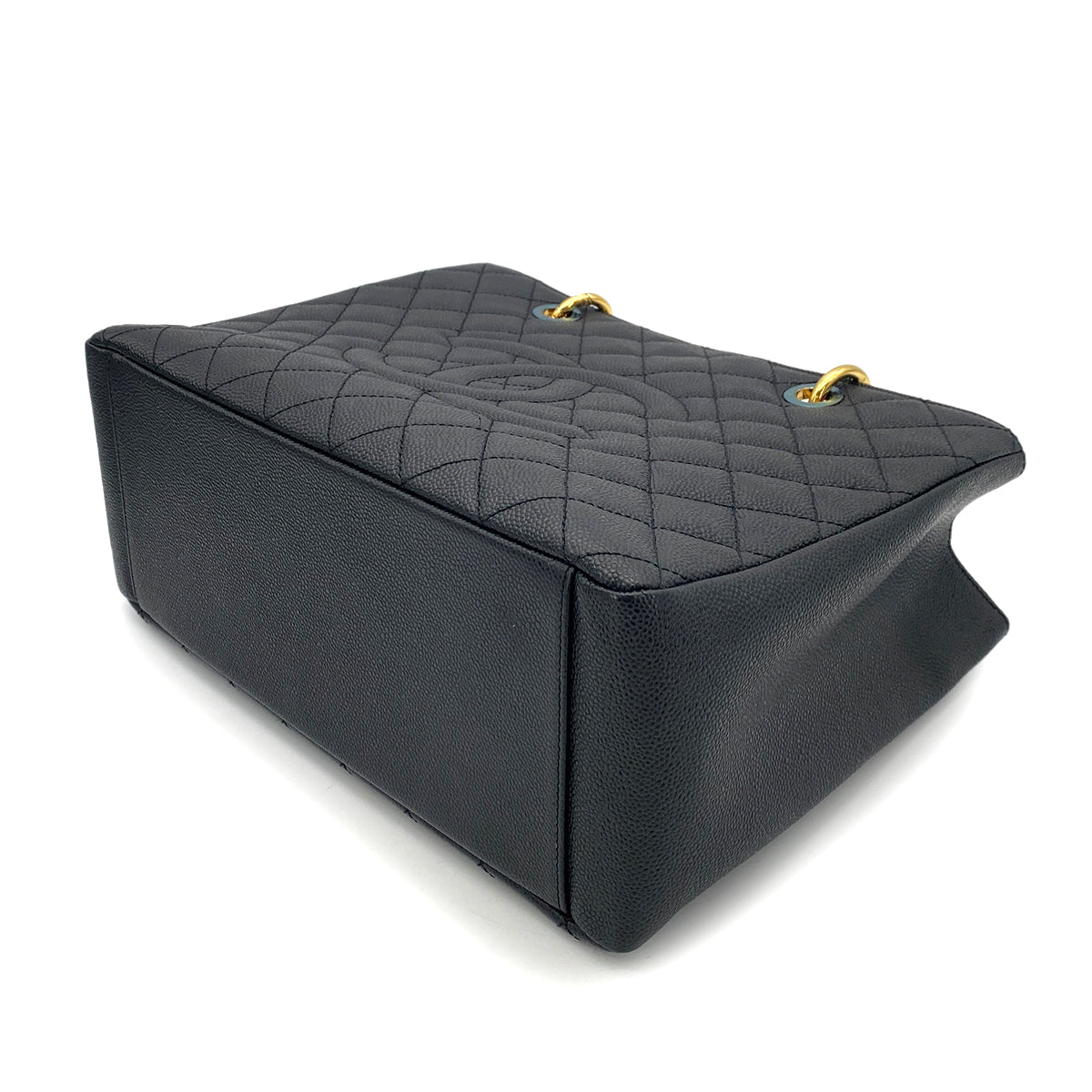 CHANEL GST TOTE BAG BLACK CAVIAR SKIN 90258813