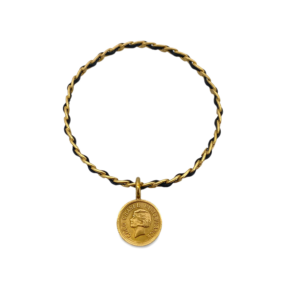 CHANEL VINTAGE BRACELET COCOMARK ACCESSORY 95C 90258851