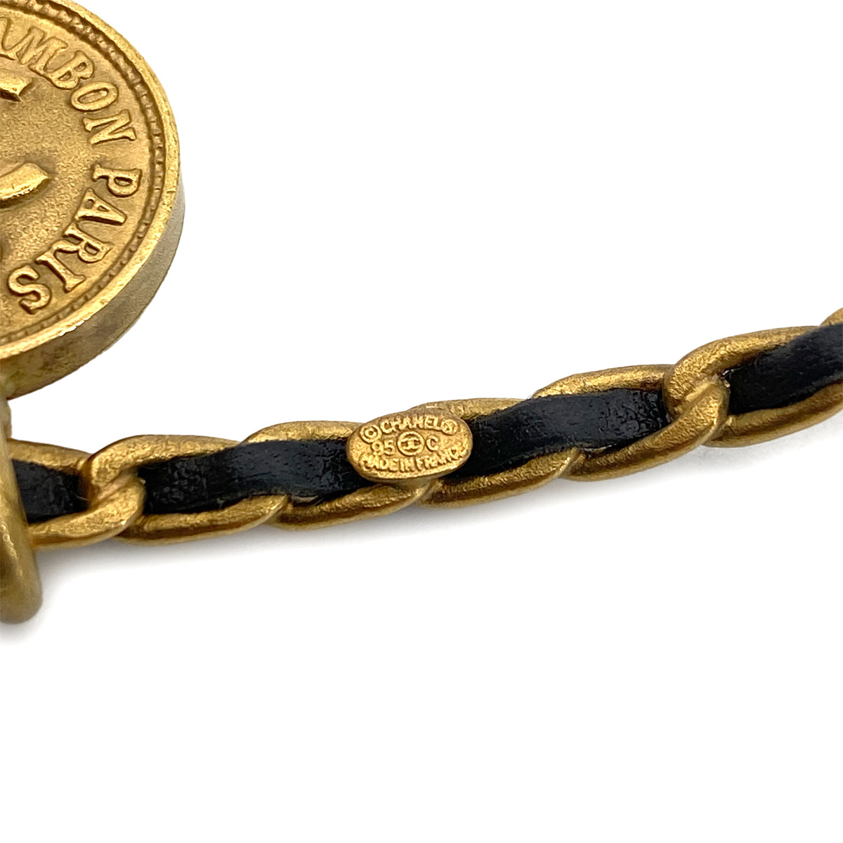 CHANEL VINTAGE BRACELET COCOMARK ACCESSORY 95C 90258851